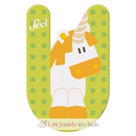 Letter U - Unicorn SE-83021 Sevi 4