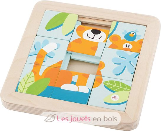 Sliding Puzzle Tiger SE83081 Sevi 2