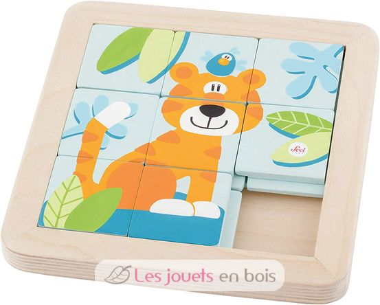 Sliding Puzzle Tiger SE83081 Sevi 1