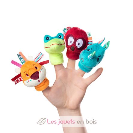 Jungle Finger puppets LL-83105 Lilliputiens 1