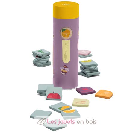 Memory Fruits Vegetables and Seasons SE83140 Sevi 1