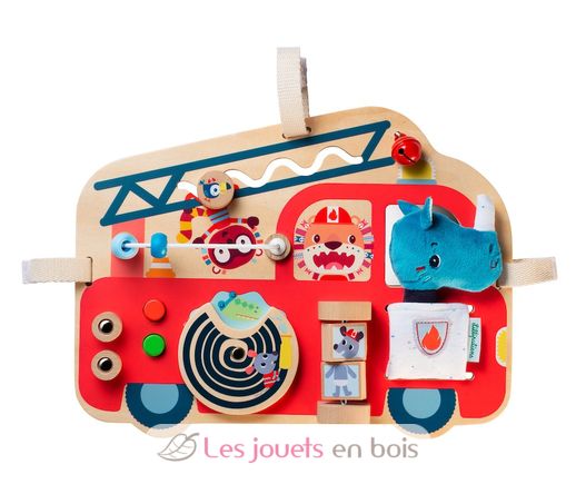 Activity board Fire truck LL83180 Lilliputiens 1