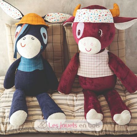 Plush Ignace the donkey 50 cm LL83302 Lilliputiens 4