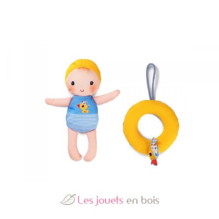 Gaspard Bath Doll LI-83423 Lilliputiens 2