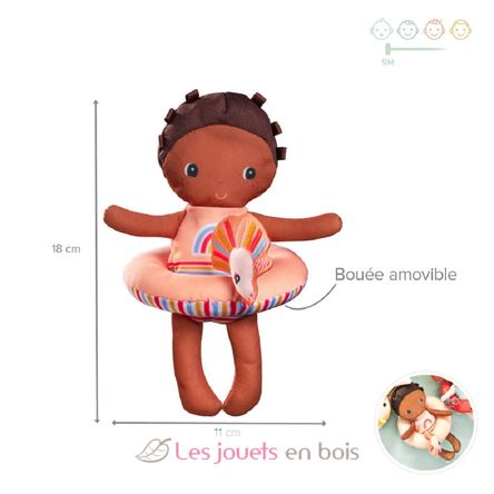 Lena Bath Doll LI-83424 Lilliputiens 3