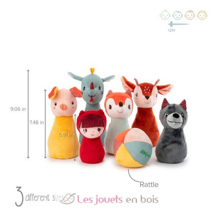 My first bowling pins Forest LI-83465 Lilliputiens 5