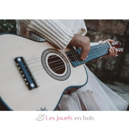 Natural wood guitar V8358 Vilac 7