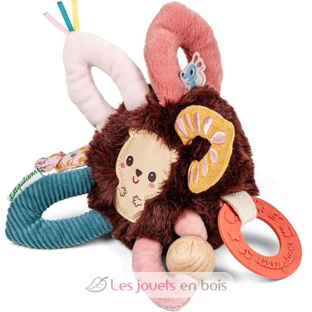 Sensory rings Leon the hedgehog LL83631 Lilliputiens 2