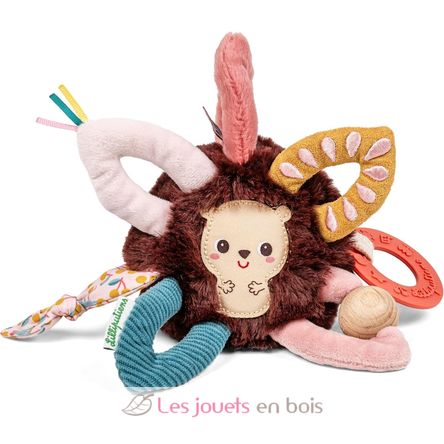 Sensory rings Leon the hedgehog LL83631 Lilliputiens 1