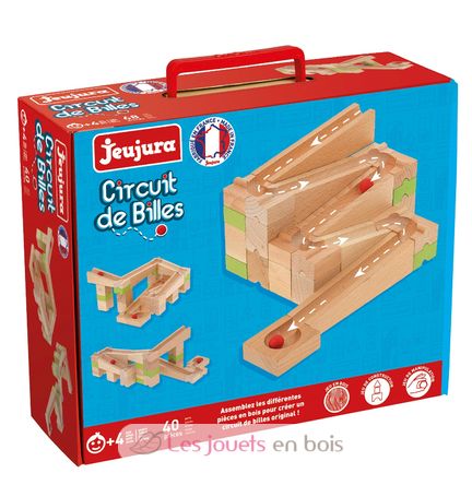 Marble run 40 pieces JJ8364 Jeujura 1