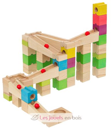 Marble run 68 pieces JJ8366 Jeujura 2