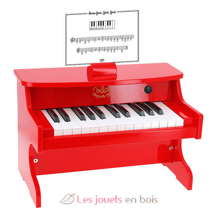Red e-piano V8372 Vilac 2