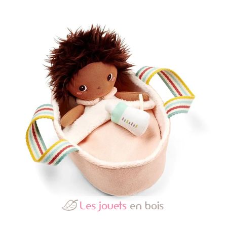 Misha fabric doll with carrycot LL83723 Lilliputiens 1