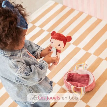 Mio fabric doll with carrycot LL83725 Lilliputiens 2