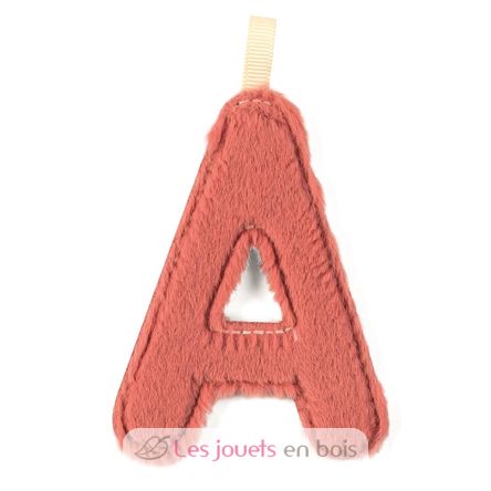 Letter A phosphorescent pink LL83859 Lilliputiens 1