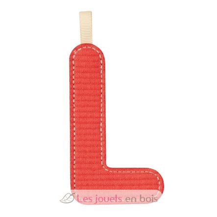Letter L phosphorescent red LL83873 Lilliputiens 1