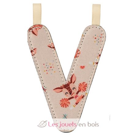 Letter V phosphorescent LL83885 Lilliputiens 2