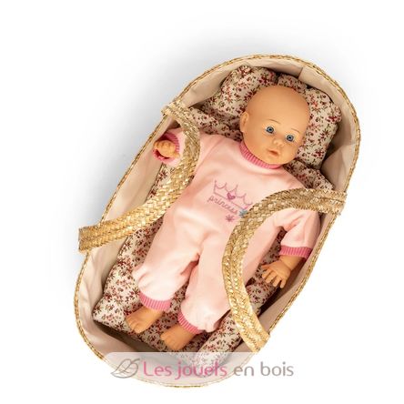 Basket with bed set for dolls 50 cm As-84140 ByAstrup 2