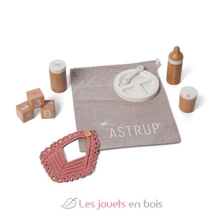 Doll feeding set - 9 parts As-84196 ByAstrup 2