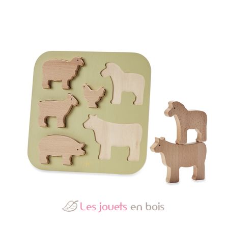 Puzzle - Farm animals ByAs-84200 ByAstrup 1