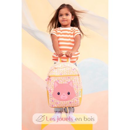 Jeanne the cat backpack LL84477 Lilliputiens 3