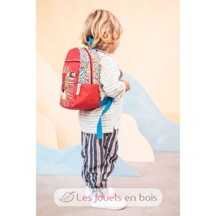 Jack the lion backpack LL84478 Lilliputiens 5