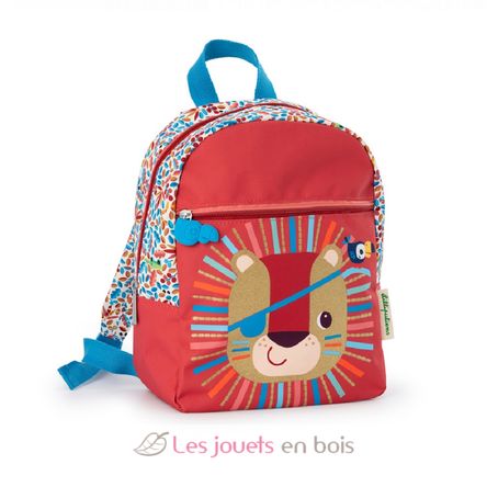 Jack the lion backpack LL84478 Lilliputiens 1