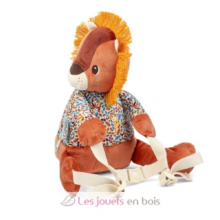 Soft backpack Jack the lion LI-84489 Lilliputiens 2