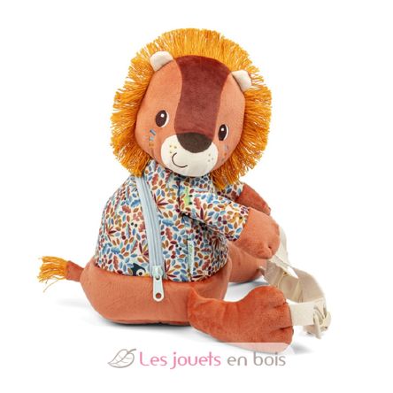Soft backpack Jack the lion LI-84489 Lilliputiens 1