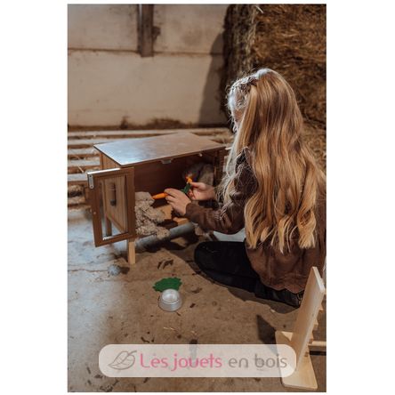 Plush bunny with baby As-84626 ByAstrup 4