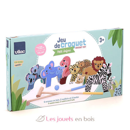 Little Safari croquet set V8572 Vilac 13