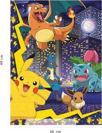 Puzzle Pokemon Town 150 pcs N86189 Nathan 3