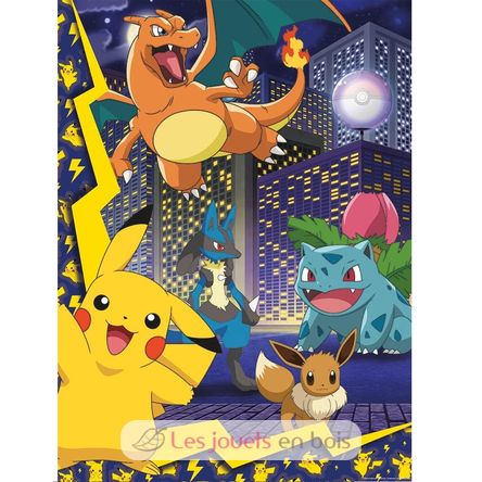 Puzzle Pokemon Town 150 pcs N86189 Nathan 2