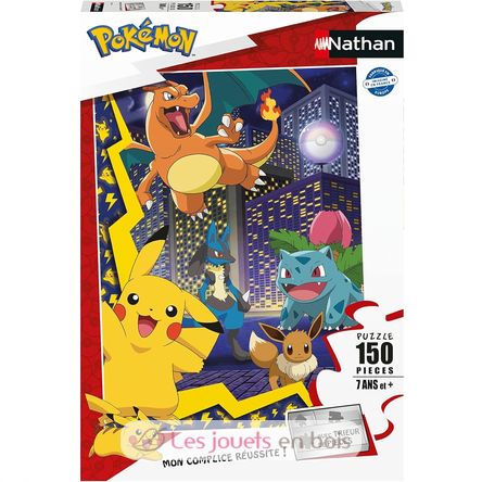 Puzzle Pokemon Town 150 pcs N86189 Nathan 1