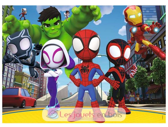 Puzzle Spidey and his friends 45 pcs N86197 Nathan 2
