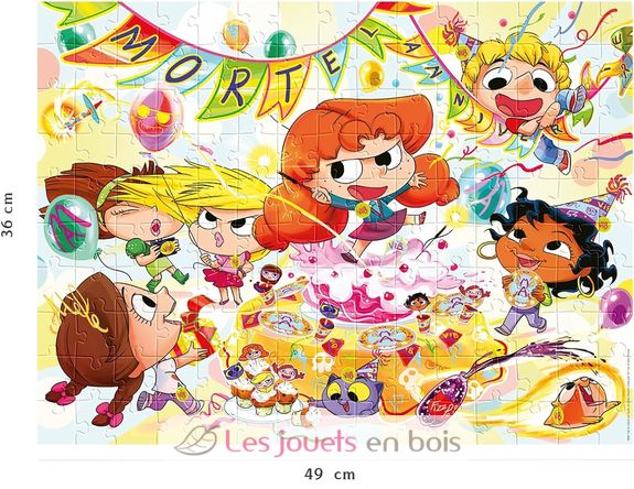 Puzzle Mortelle Adèle 150 pcs N86198 Nathan 3