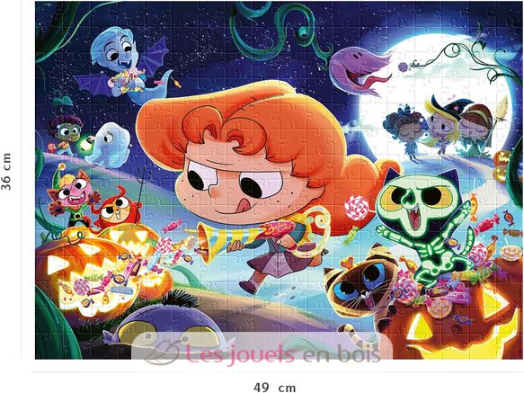 Puzzle Halloween with Mortelle Adèle 250 pcs N86199 Nathan 4