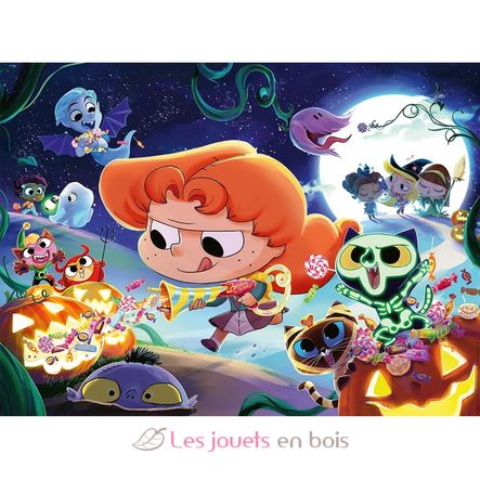 Puzzle Halloween with Mortelle Adèle 250 pcs N86199 Nathan 2