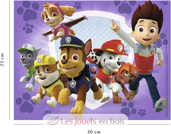 Puzzle PAW Patrol to the rescue 30 pcs N86355 Nathan 2
