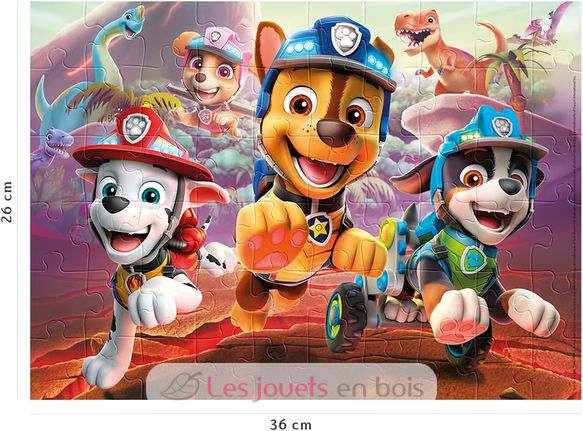 Puzzle Paw Patrol and dinosaurs 60 pcs N86575 Nathan 3