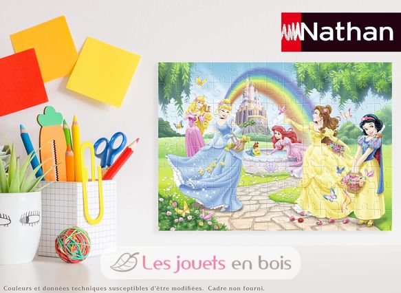 Puzzle Disney Princesses 100 pcs N86708 Nathan 3