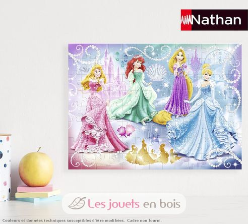 Puzzle Disney Princesses 100 pieces N86720 Nathan 3