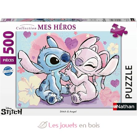 Puzzle Stitch and Angel 500 pcs N87322 Nathan 1