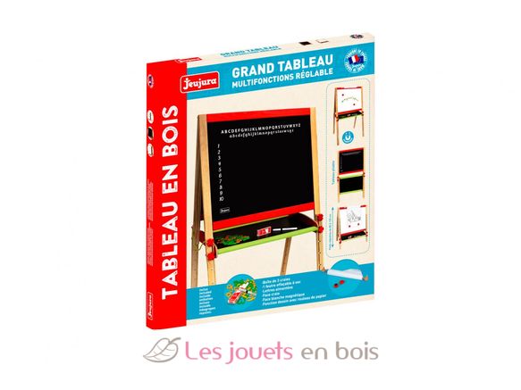 Large multifunctions wooden blackboard JJ8762 Jeujura 2