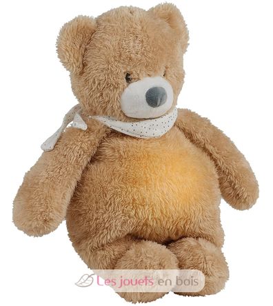Night Light Cuddly Bear Sleepy - light brown NA876575 Nattou 1