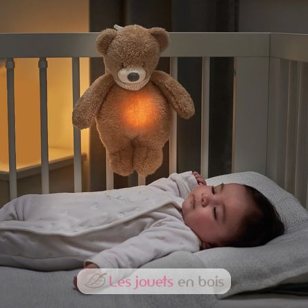 Night Light Cuddly Bear Sleepy - light brown NA876575 Nattou 2