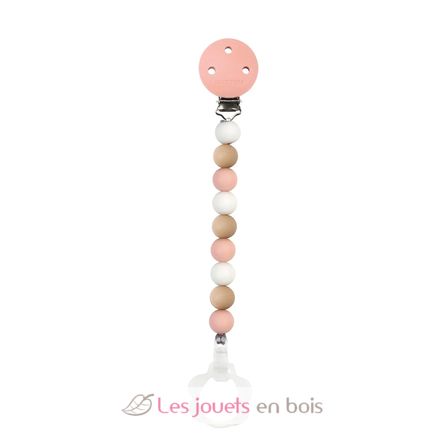 Dummy chain silicone pink white NA877619 Nattou 1