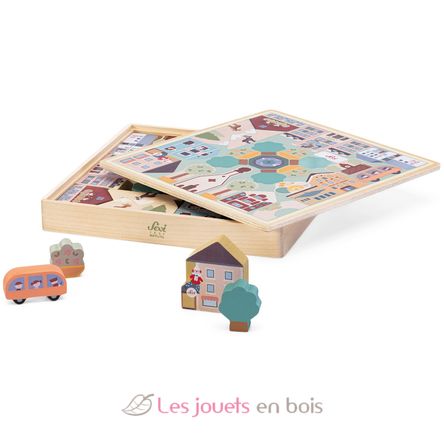 Alps village play puzzle SE87859 Sevi 3