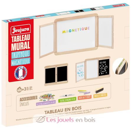 Magnetic whiteboard with 2 panels JJ8807 Jeujura 3
