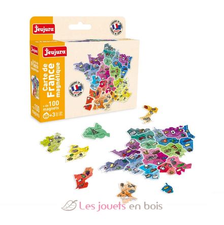 Magnetic France Map JJ8973 Jeujura 1